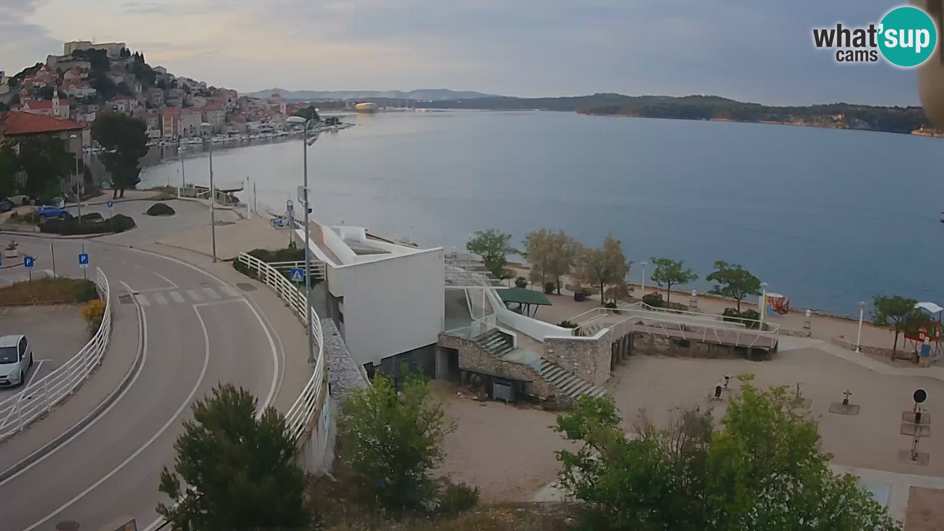 Web kamera Šibenik plaža Banj