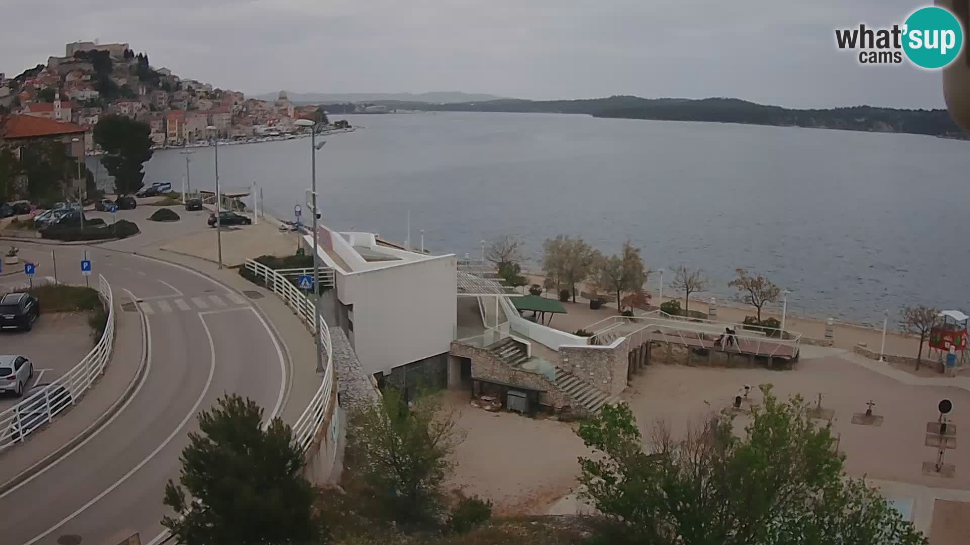 Livecam Sibenico spiaggia Banj