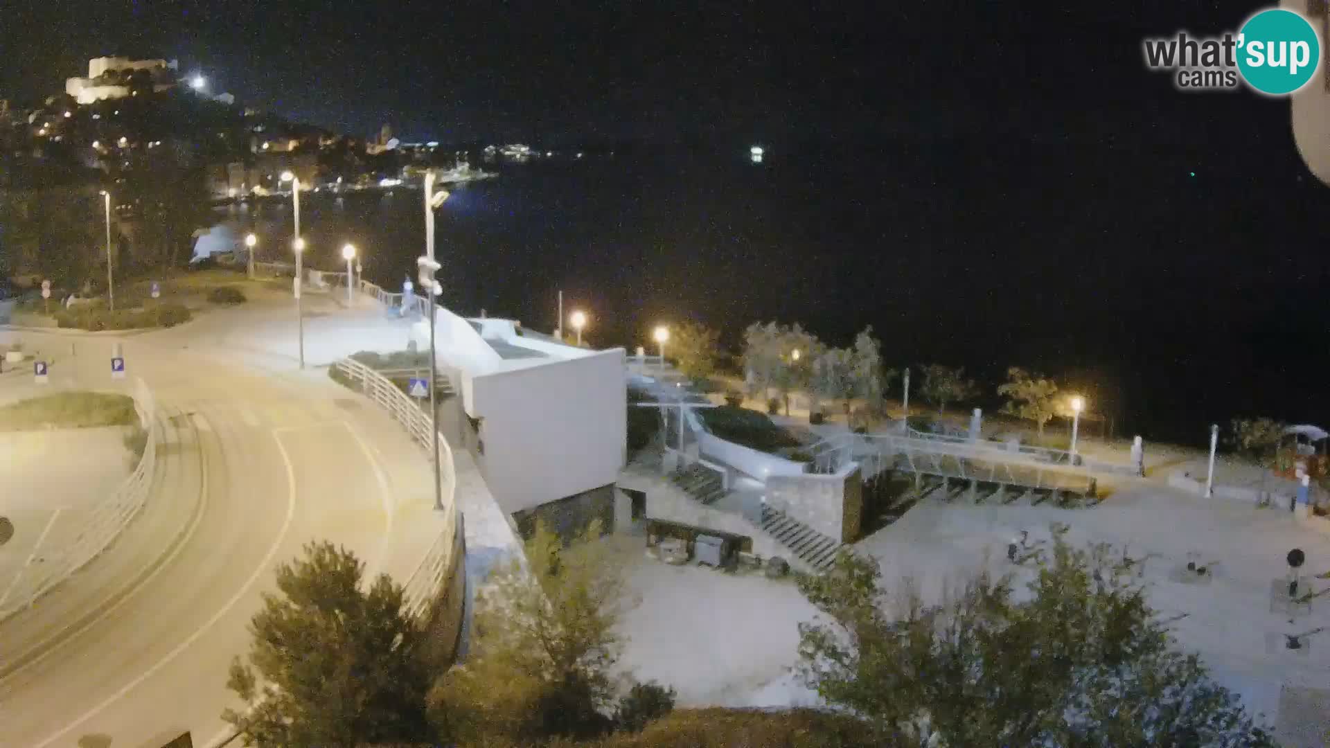 Livecam Sibenico spiaggia Banj