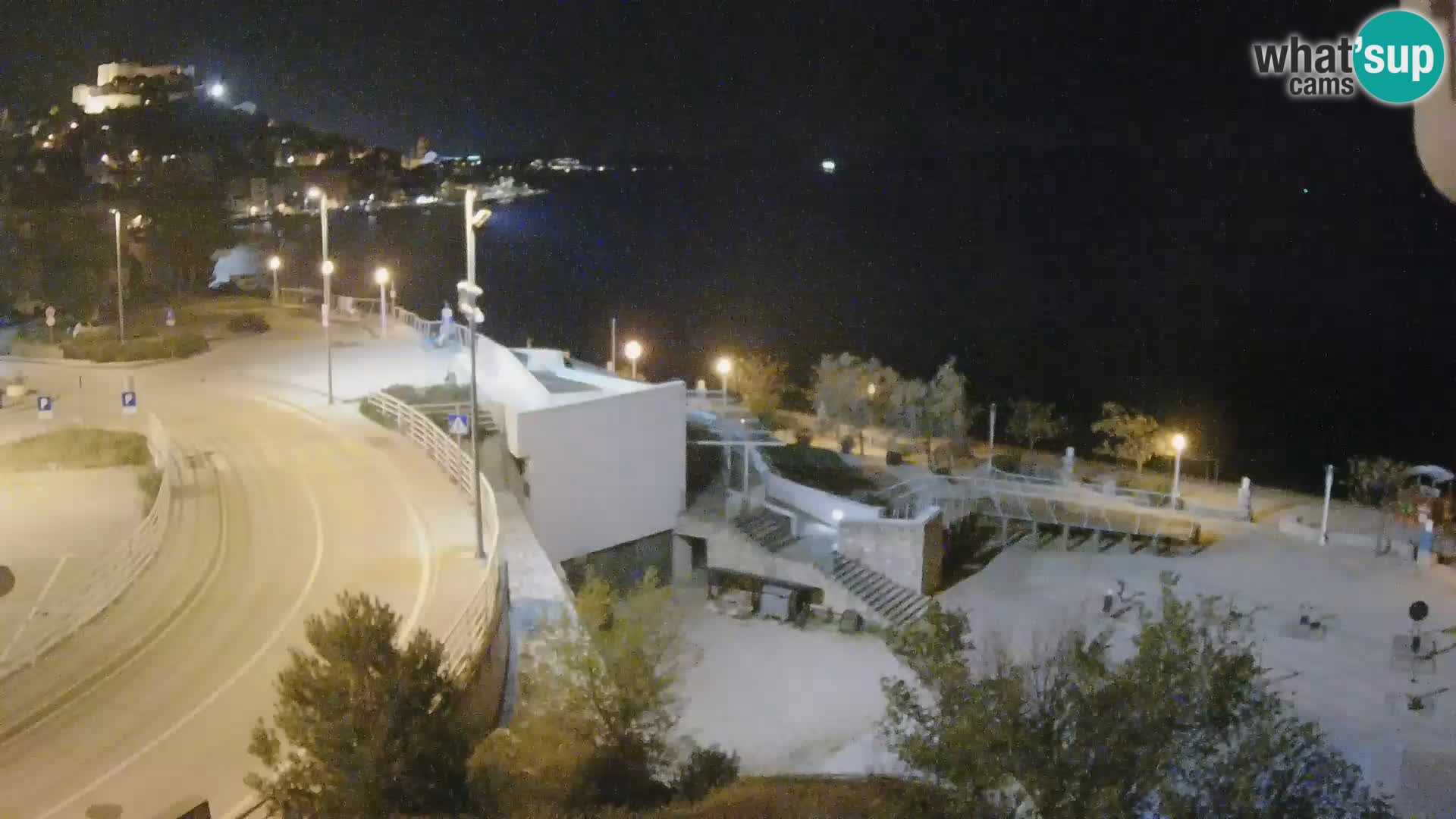 Livecam Sibenico spiaggia Banj