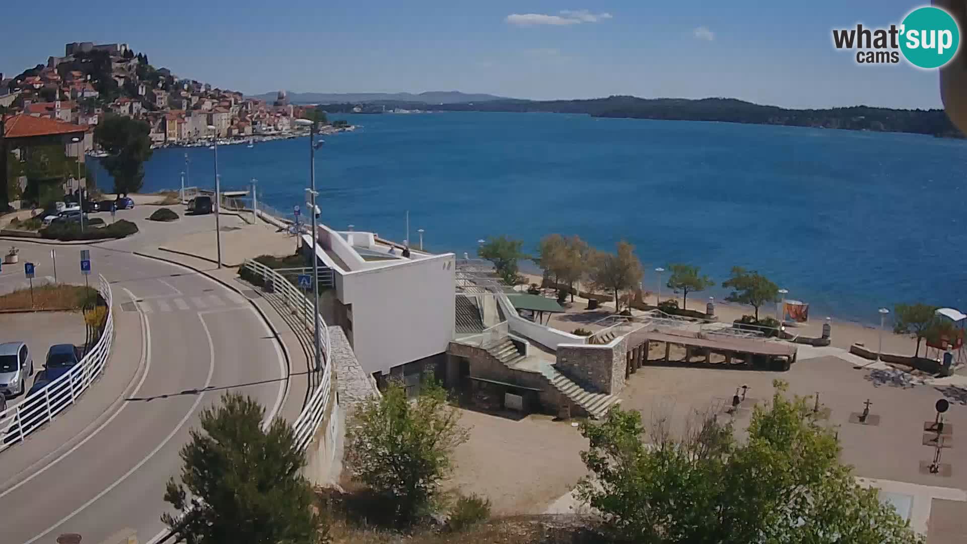 Livecam Sibenico spiaggia Banj