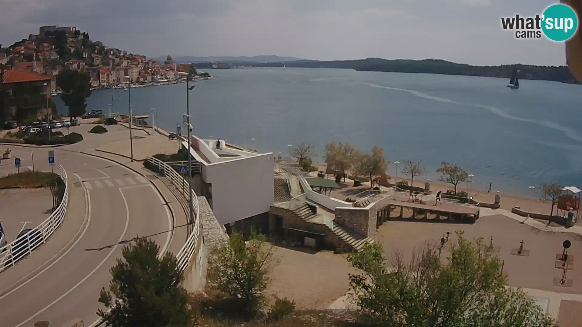 Livecam Sibenico spiaggia Banj