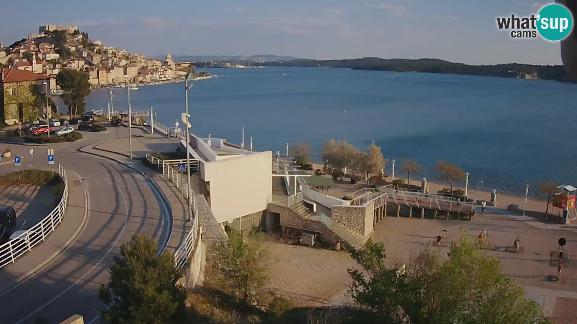 Livecam Sibenico spiaggia Banj