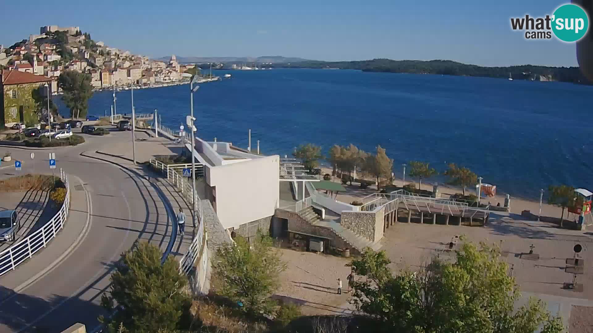 Camera en vivo Šibenik playa Banj