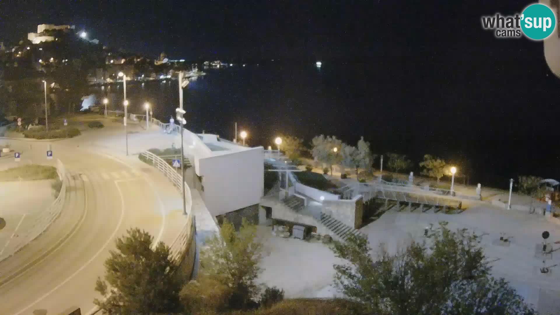 Web kamera Šibenik plaža Banj