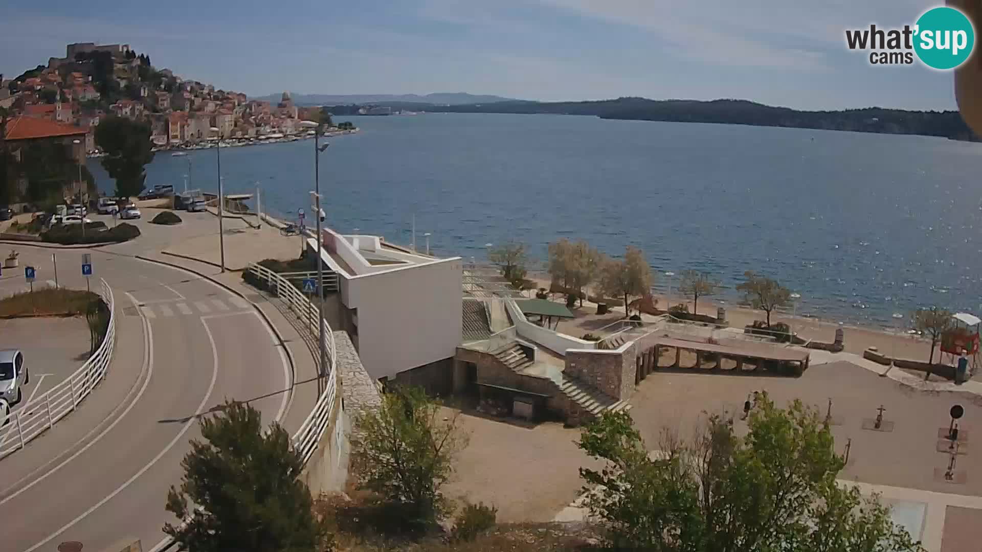 Livecam Sibenico spiaggia Banj