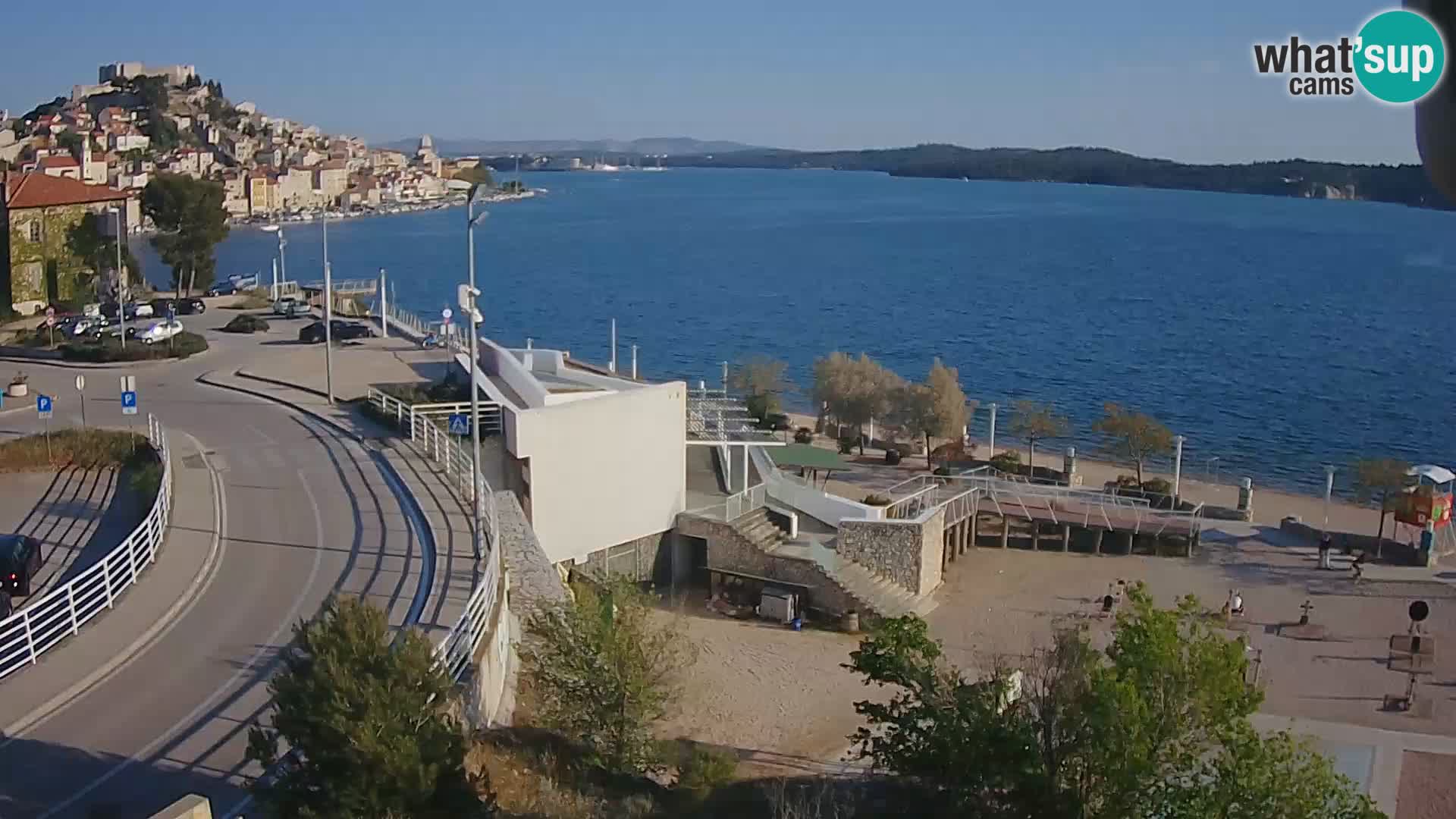 Webcam Šibenik Strand Banj