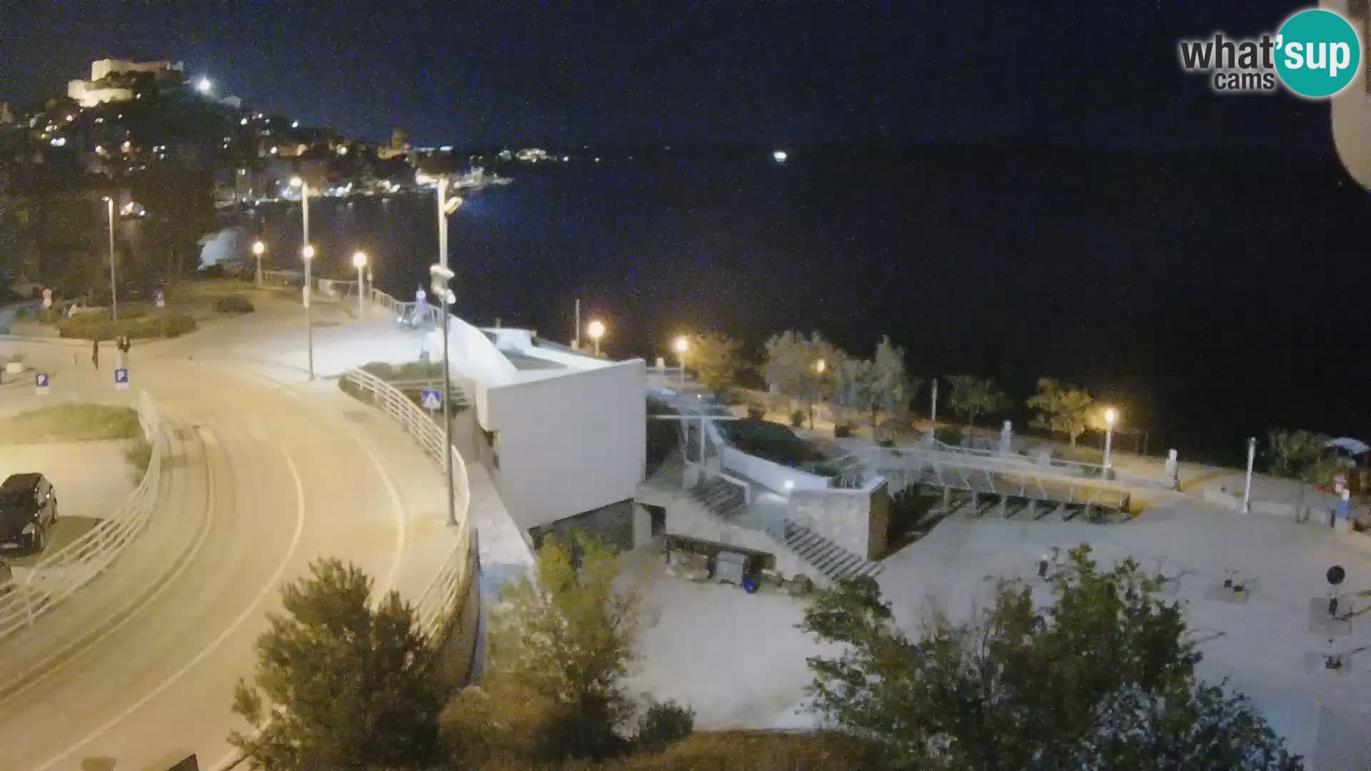 Šibenik webcam Beach Banj