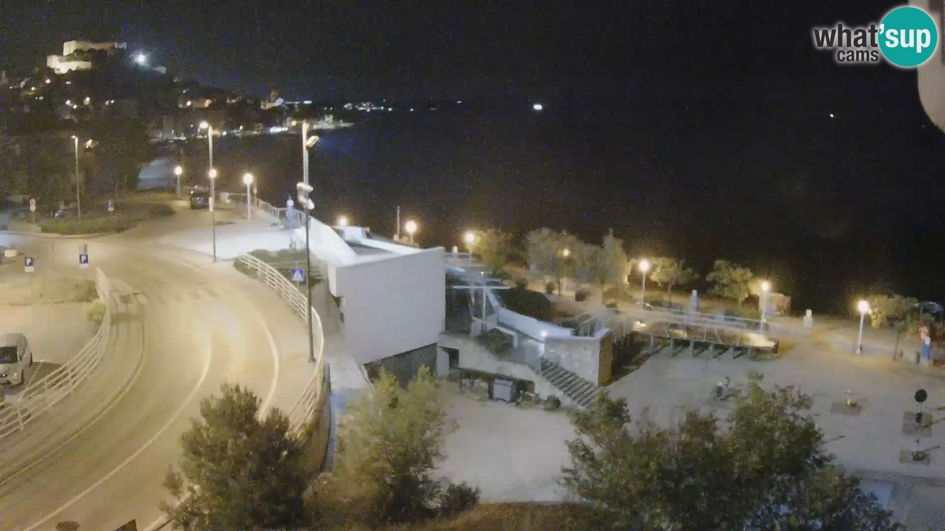 Live Cam Šibenik plage Banj