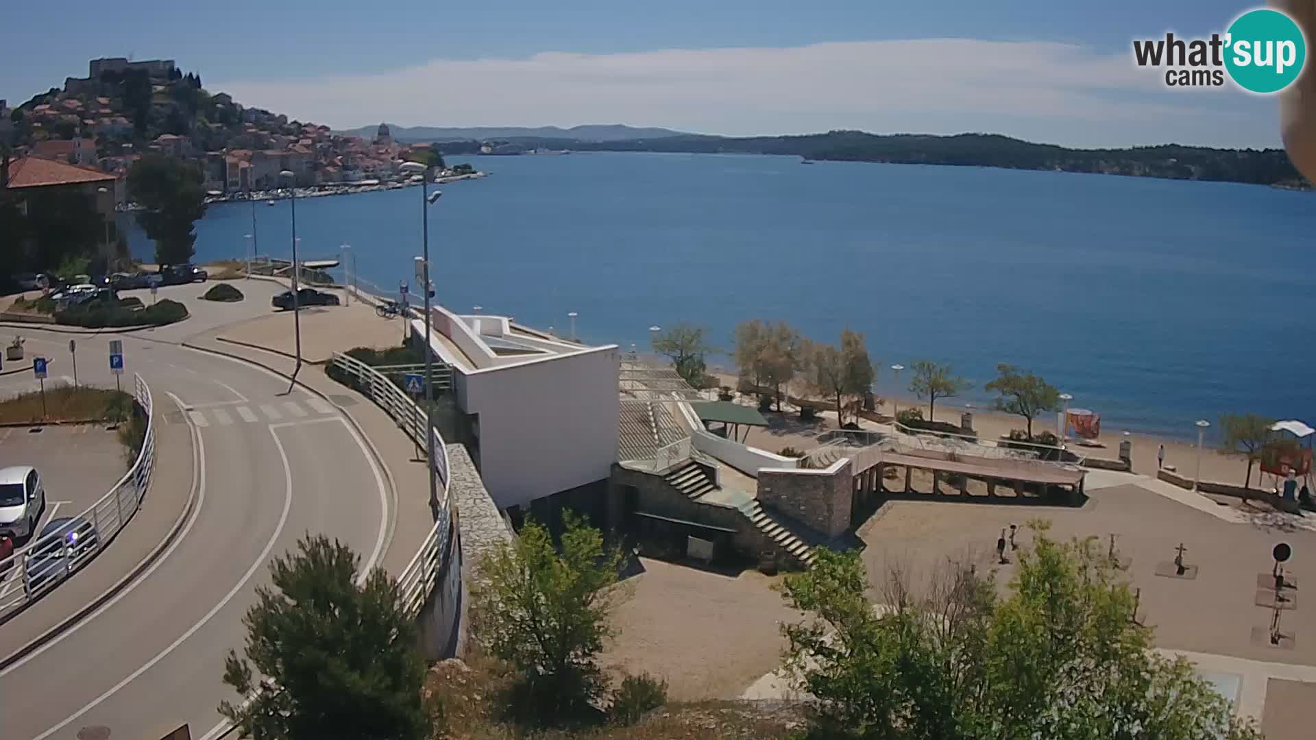 Kamera v živo Šibenik plaža Banj
