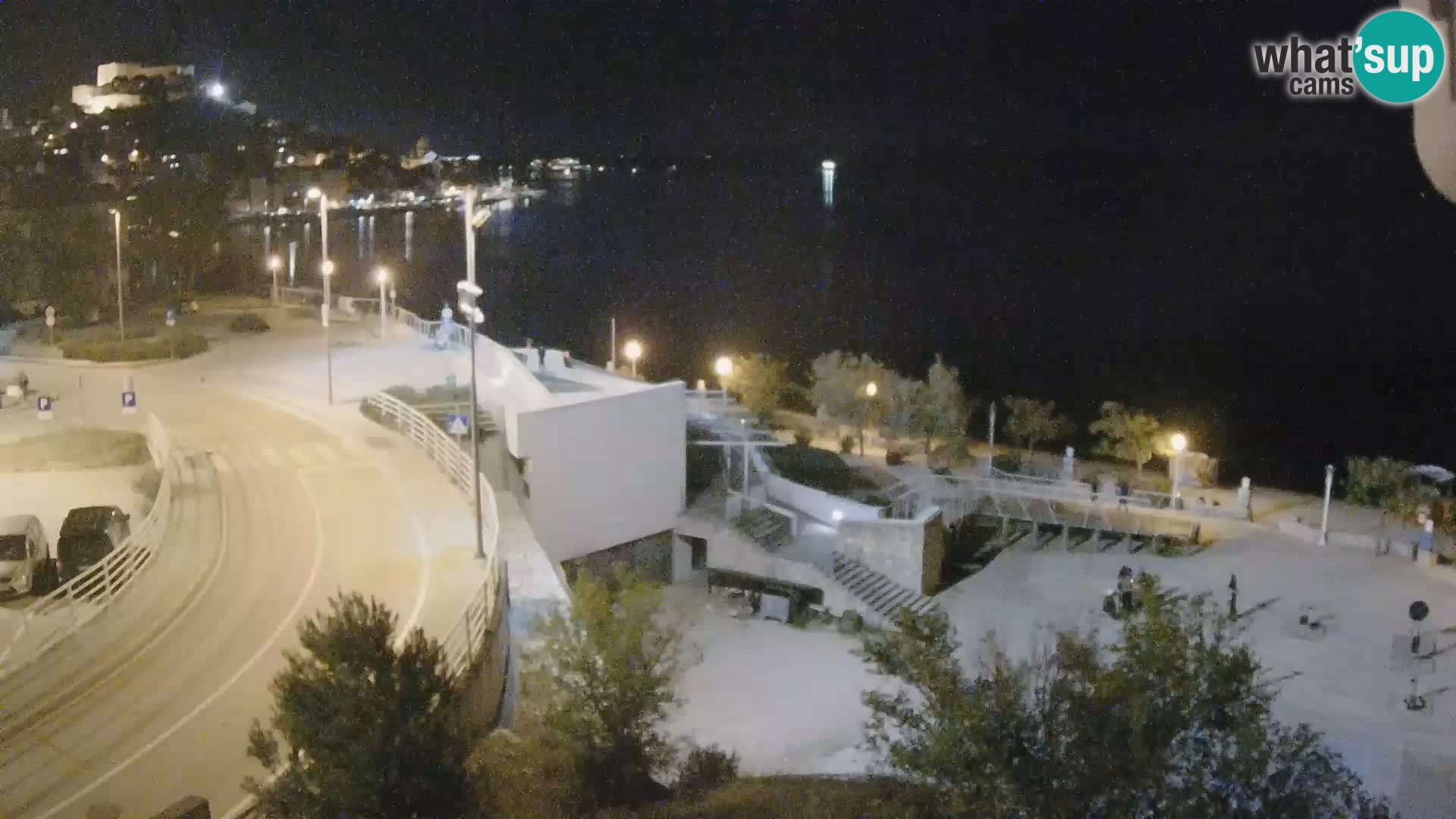 Šibenik webcam Beach Banj