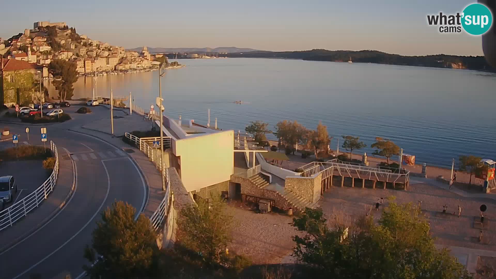Šibenik webcam Beach Banj