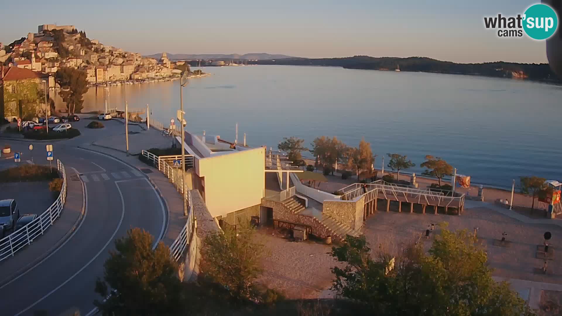 Kamera v živo Šibenik plaža Banj