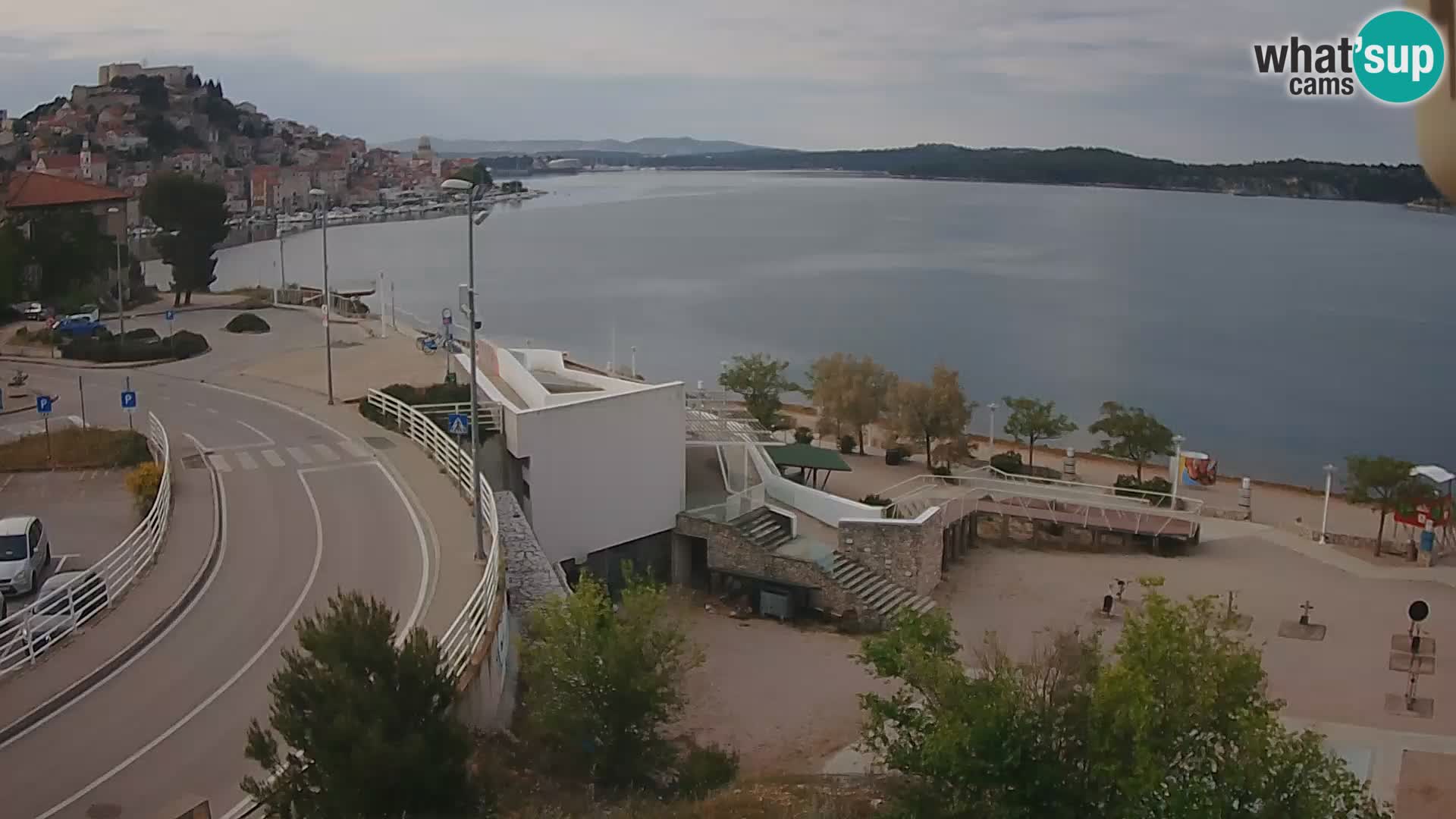 Web kamera Šibenik plaža Banj