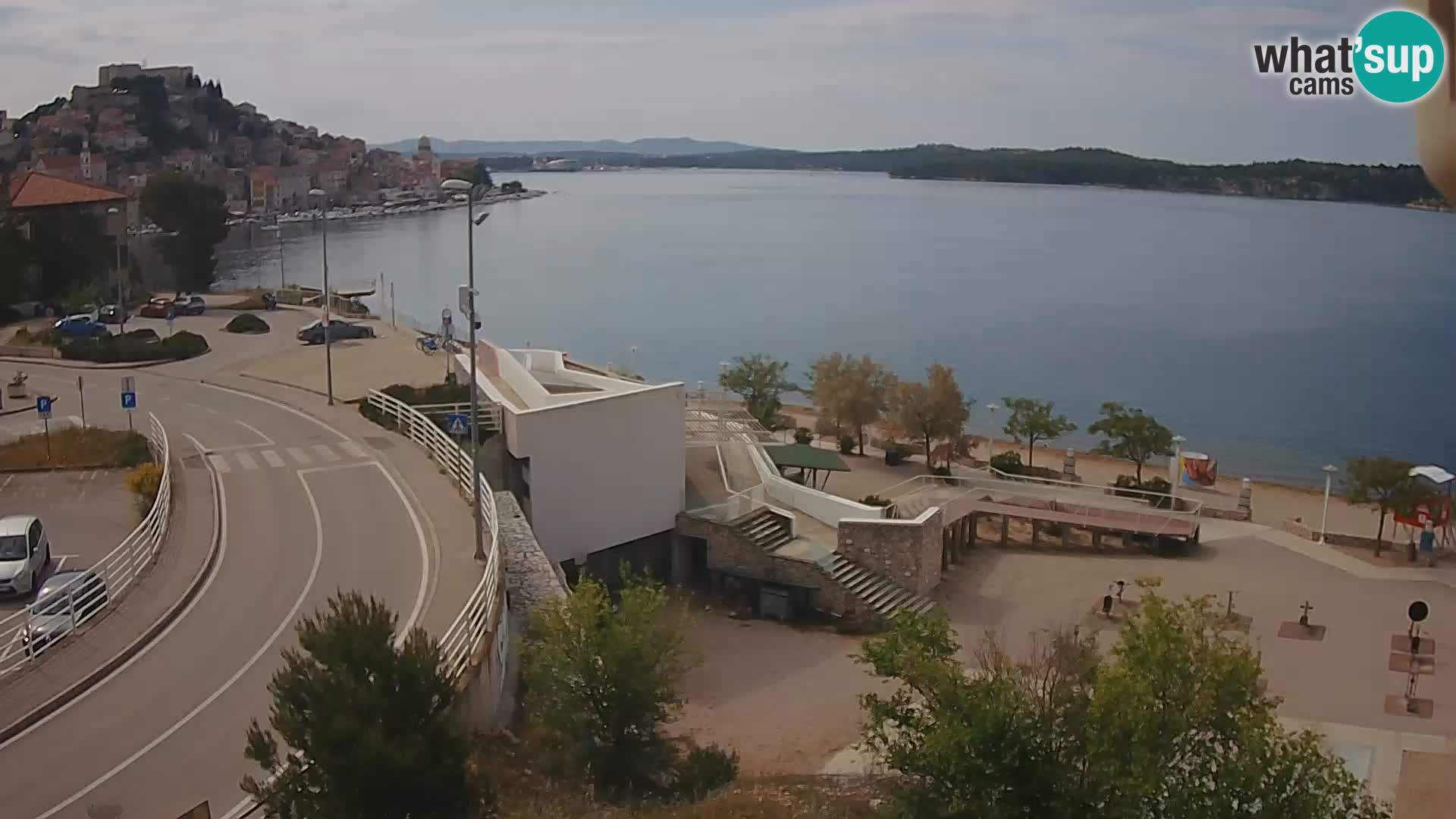 Livecam Sibenico spiaggia Banj