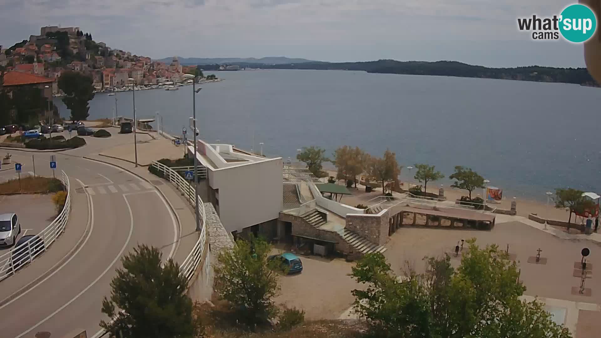 Live Cam Šibenik plage Banj
