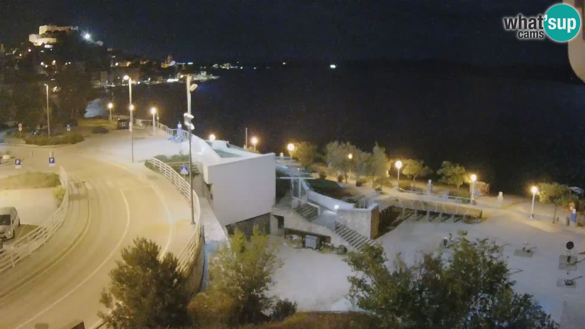Live Cam Šibenik plage Banj