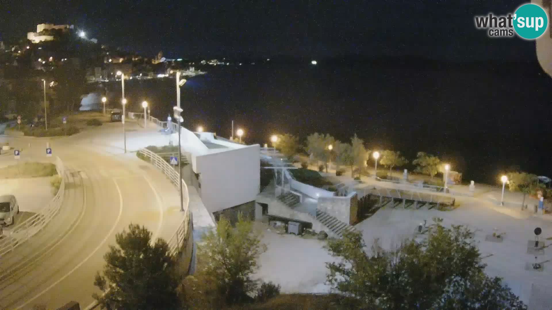Live Cam Šibenik plage Banj