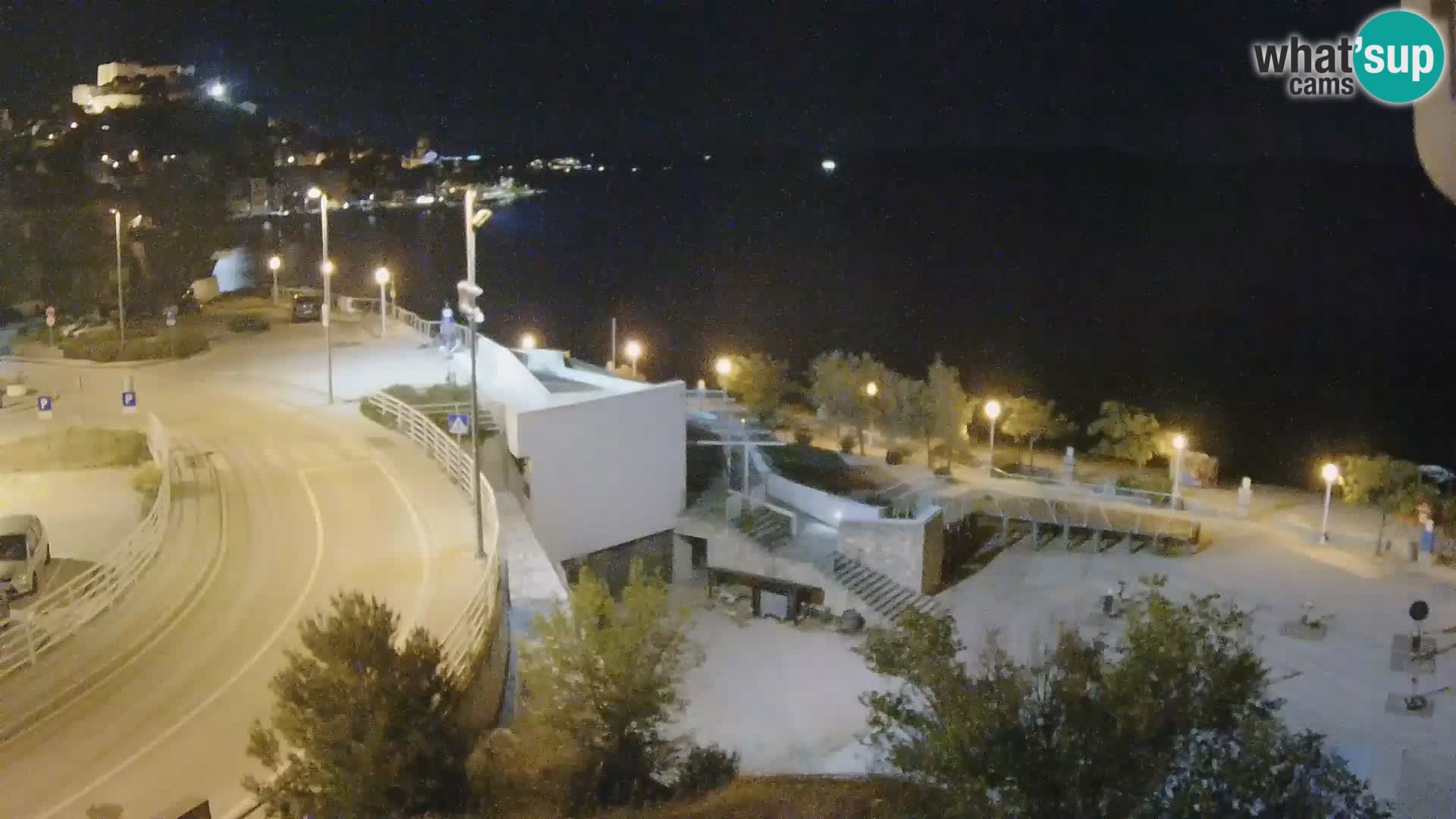 Šibenik webcam Beach Banj