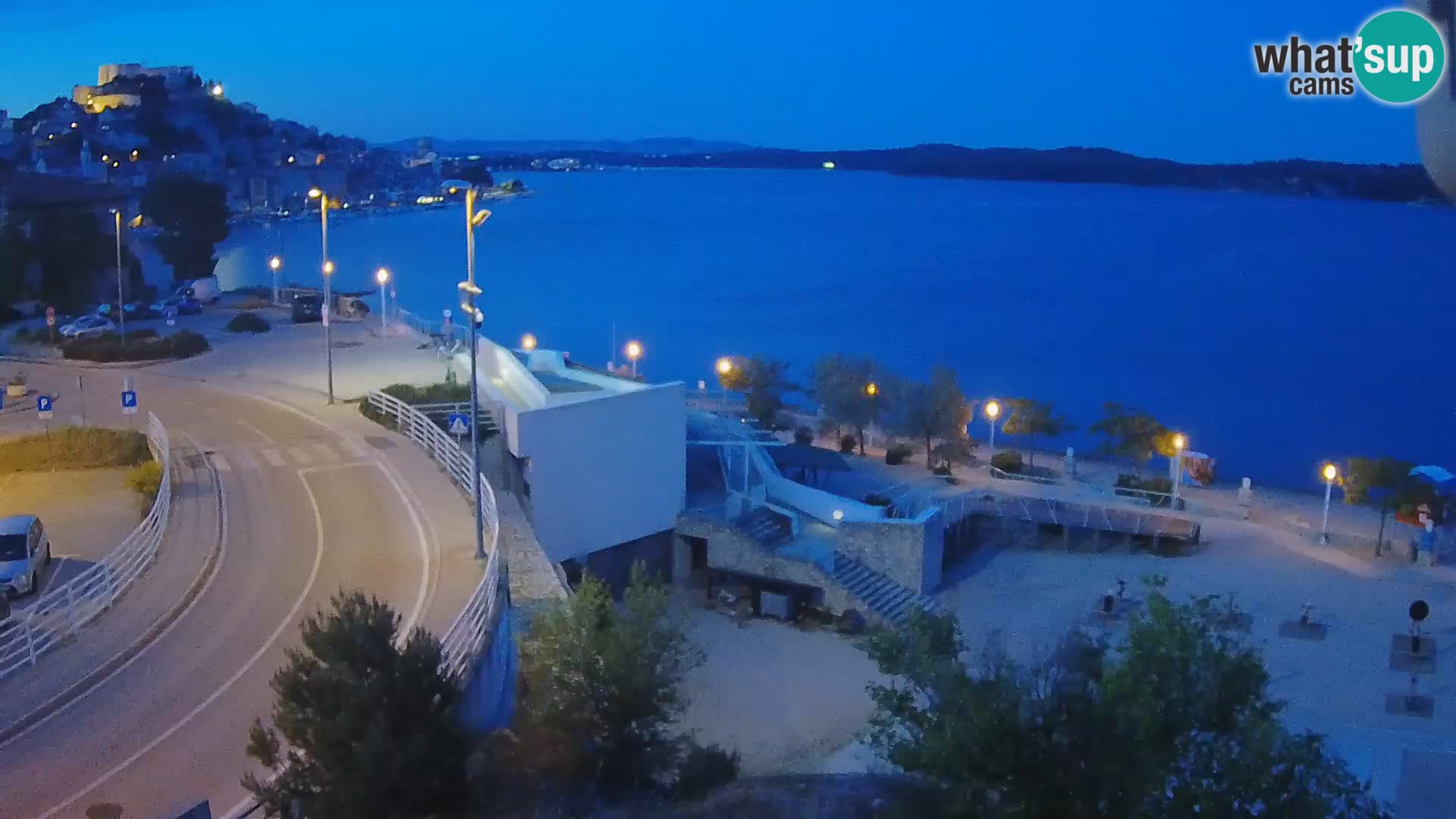Šibenik webcam Beach Banj