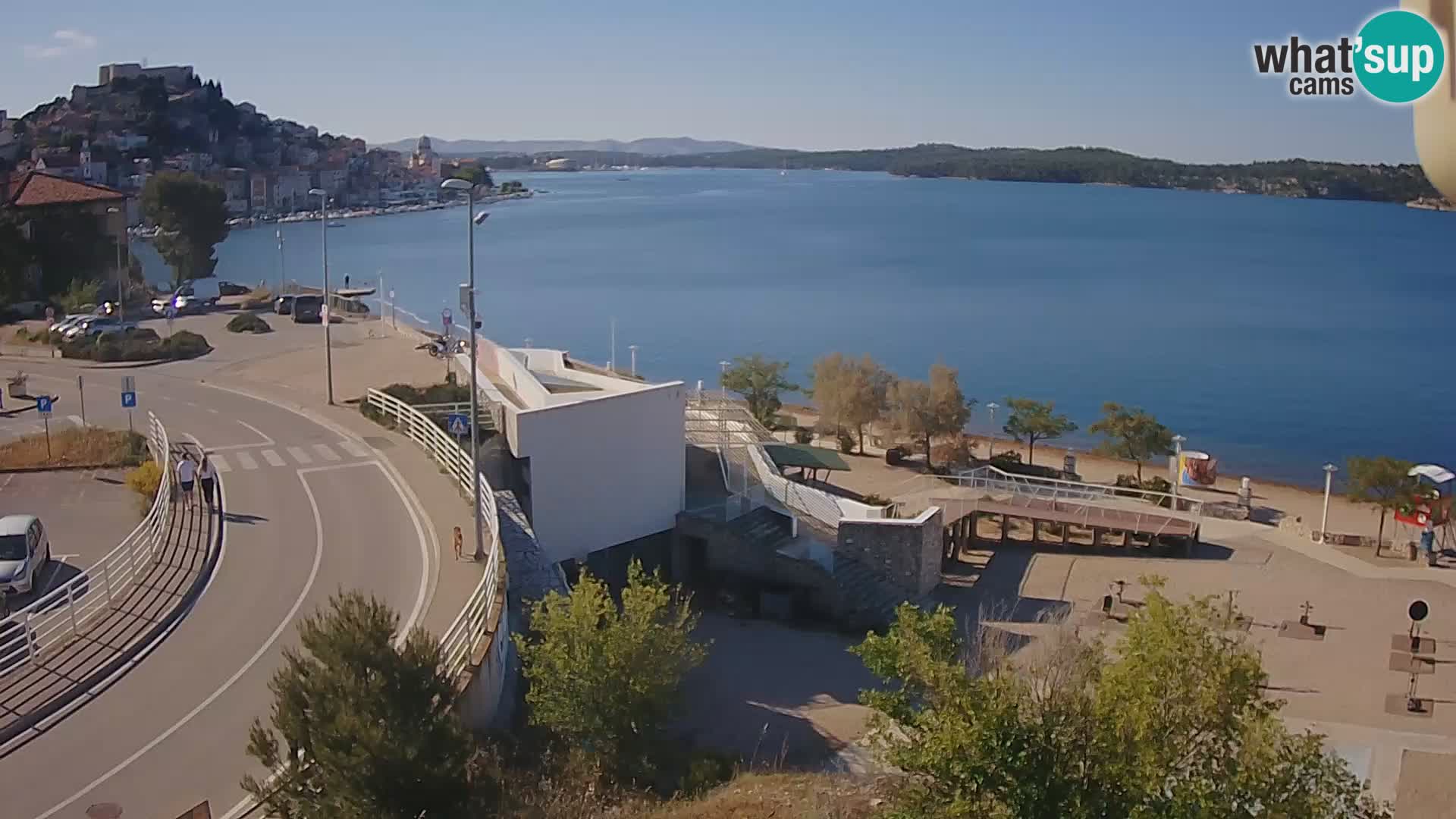 Webcam Šibenik Strand Banj
