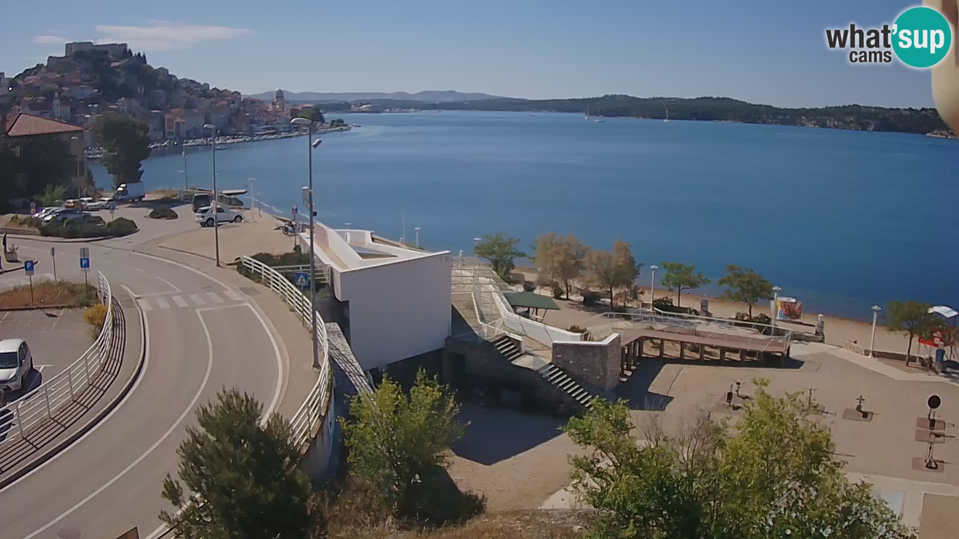 Kamera v živo Šibenik plaža Banj
