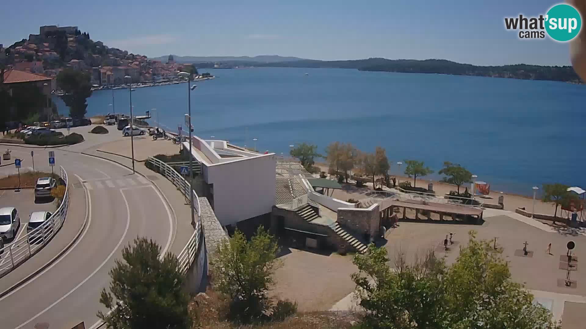 Kamera v živo Šibenik plaža Banj