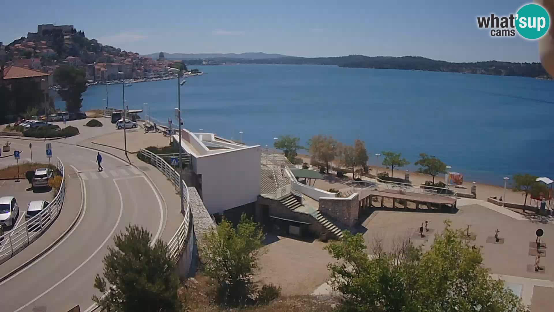 Live Cam Šibenik plage Banj