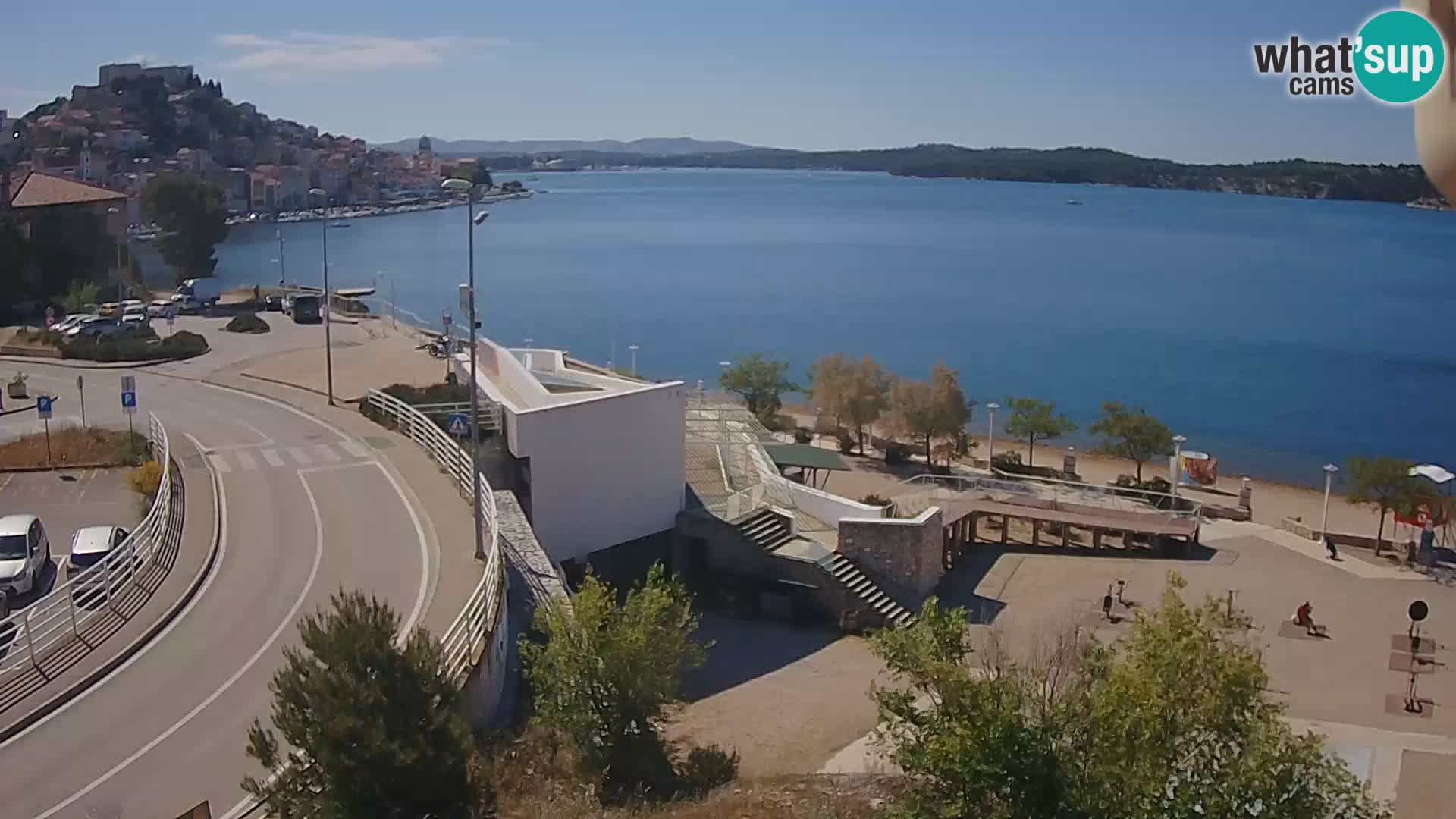 Webcam Šibenik Strand Banj