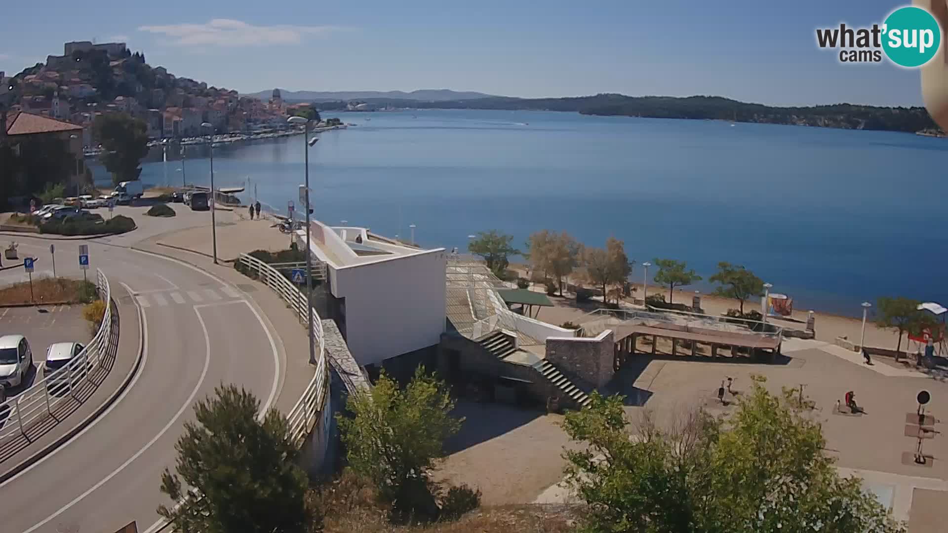 Webcam Šibenik Strand Banj