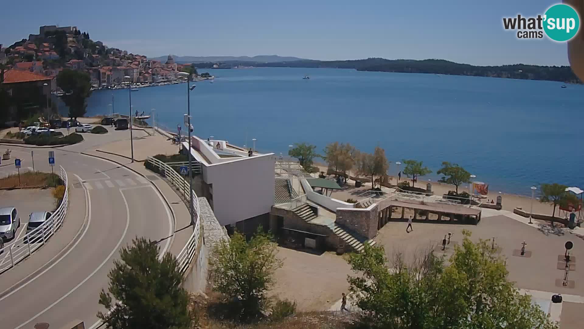 Webcam Šibenik Strand Banj