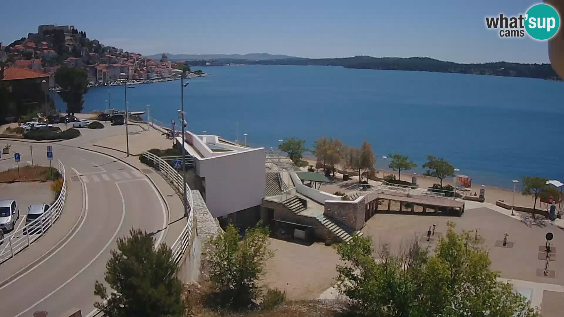 Live Cam Šibenik plage Banj