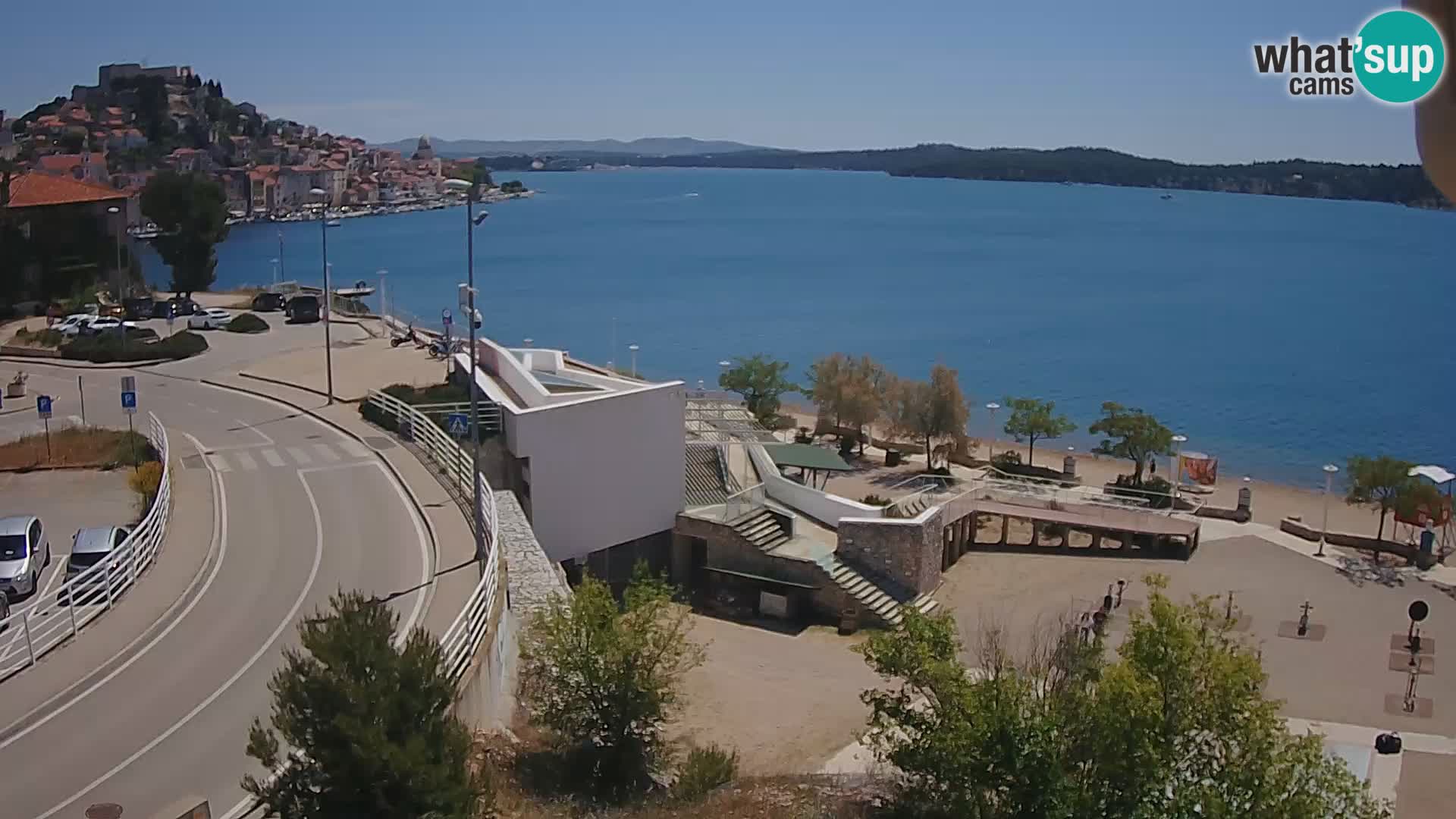 Web kamera Šibenik plaža Banj
