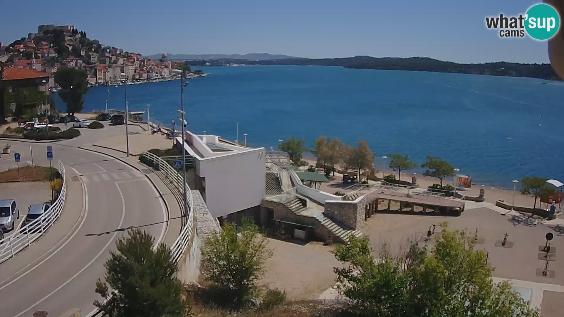 Livecam Sibenico spiaggia Banj
