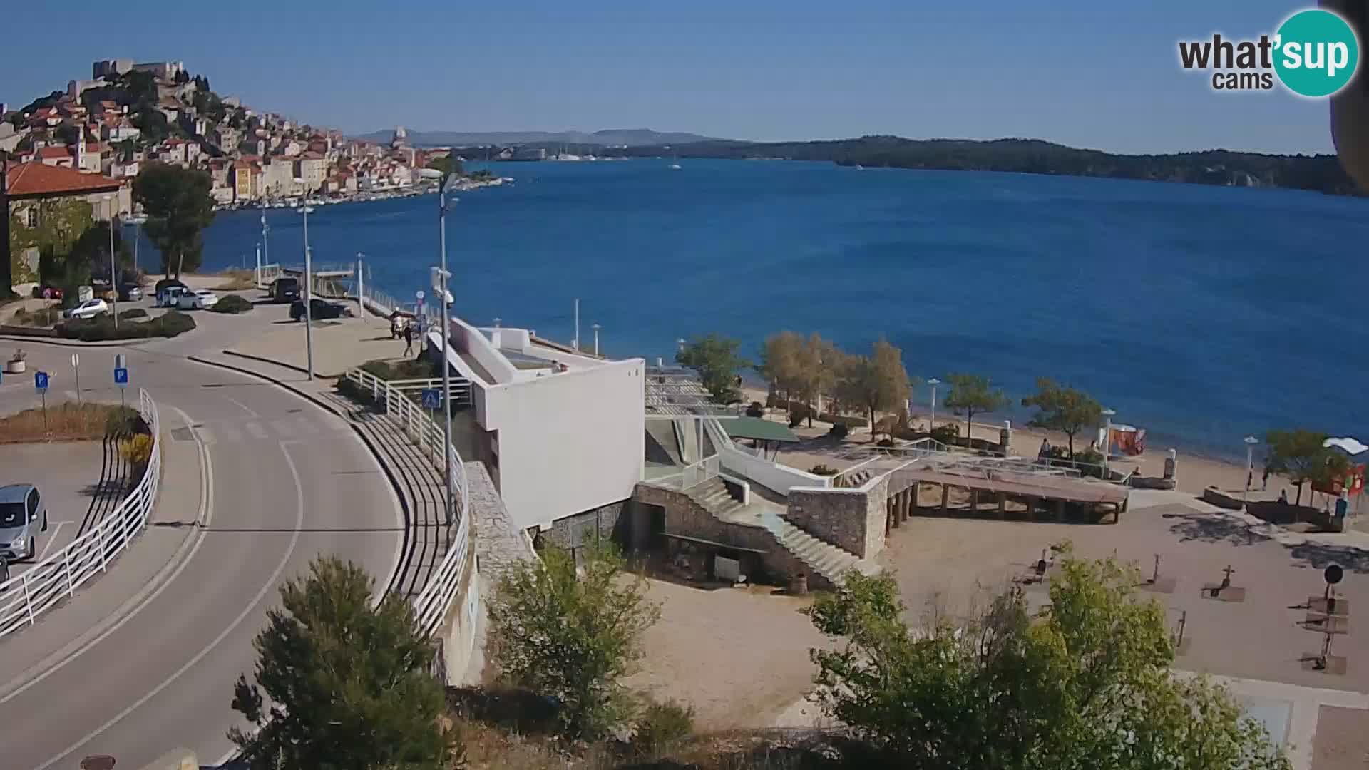Live Cam Šibenik plage Banj