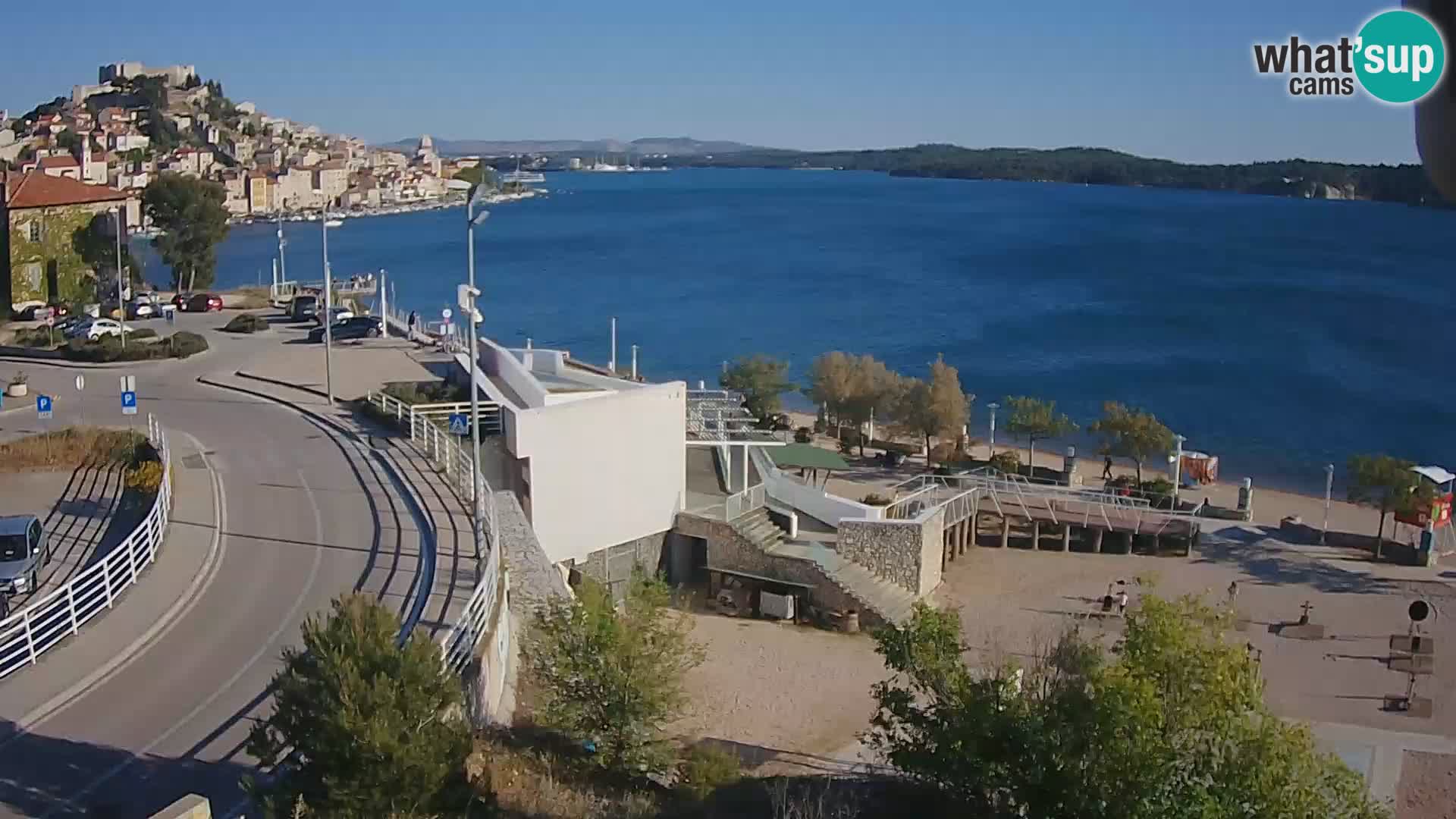 Livecam Sibenico spiaggia Banj