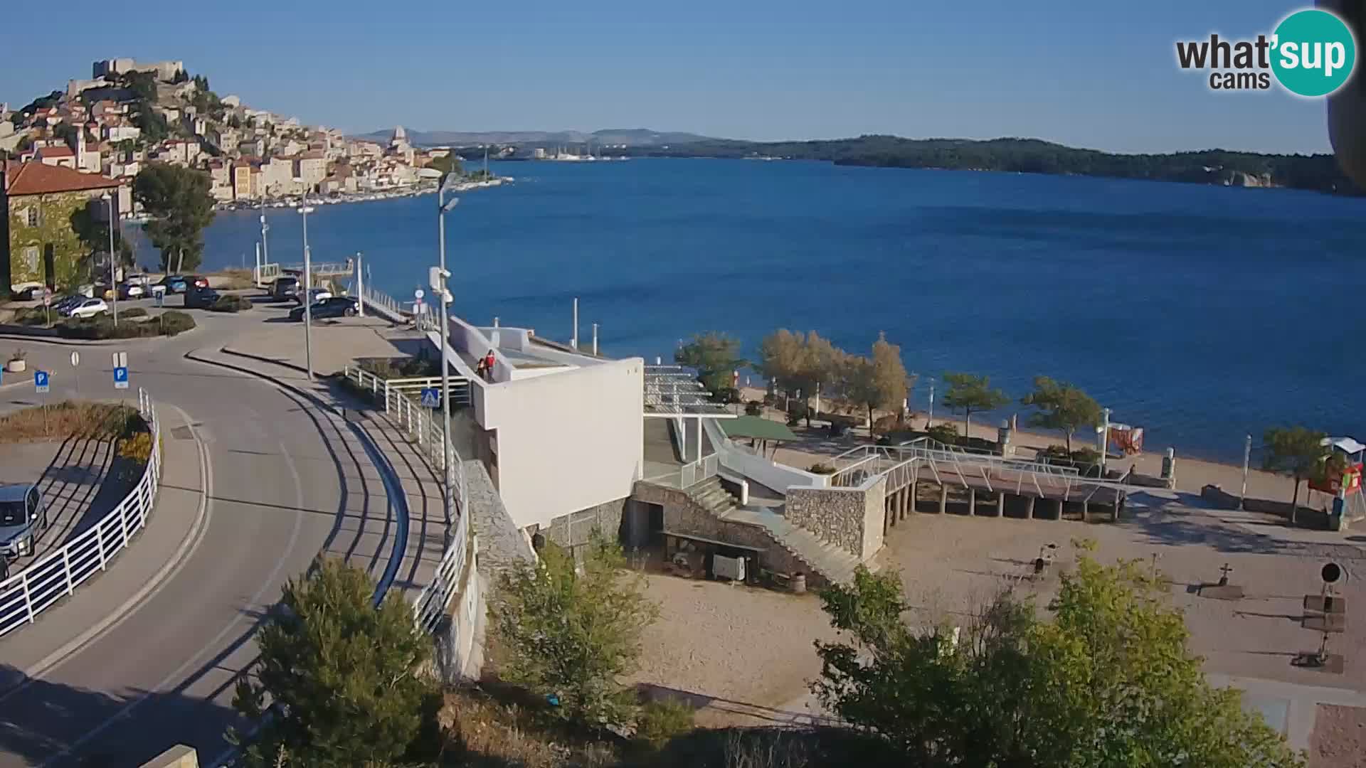 Live Cam Šibenik plage Banj
