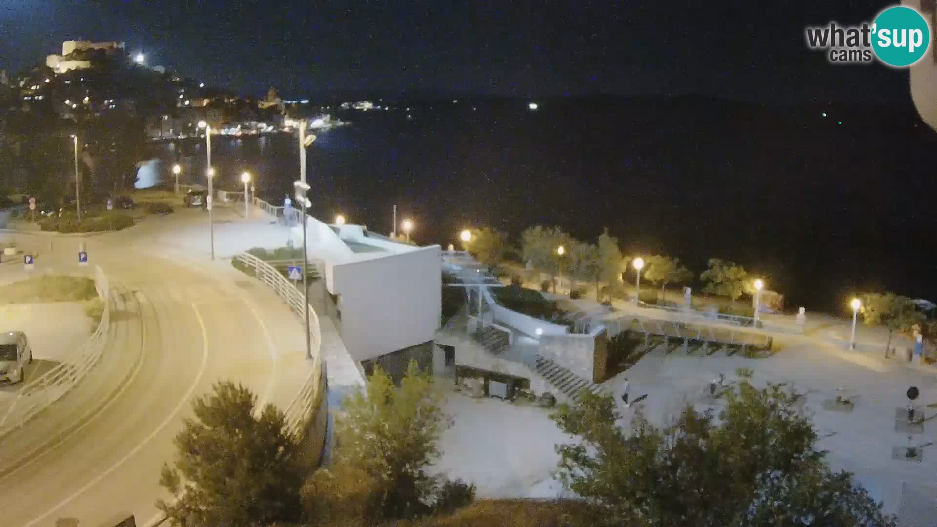 Kamera v živo Šibenik plaža Banj