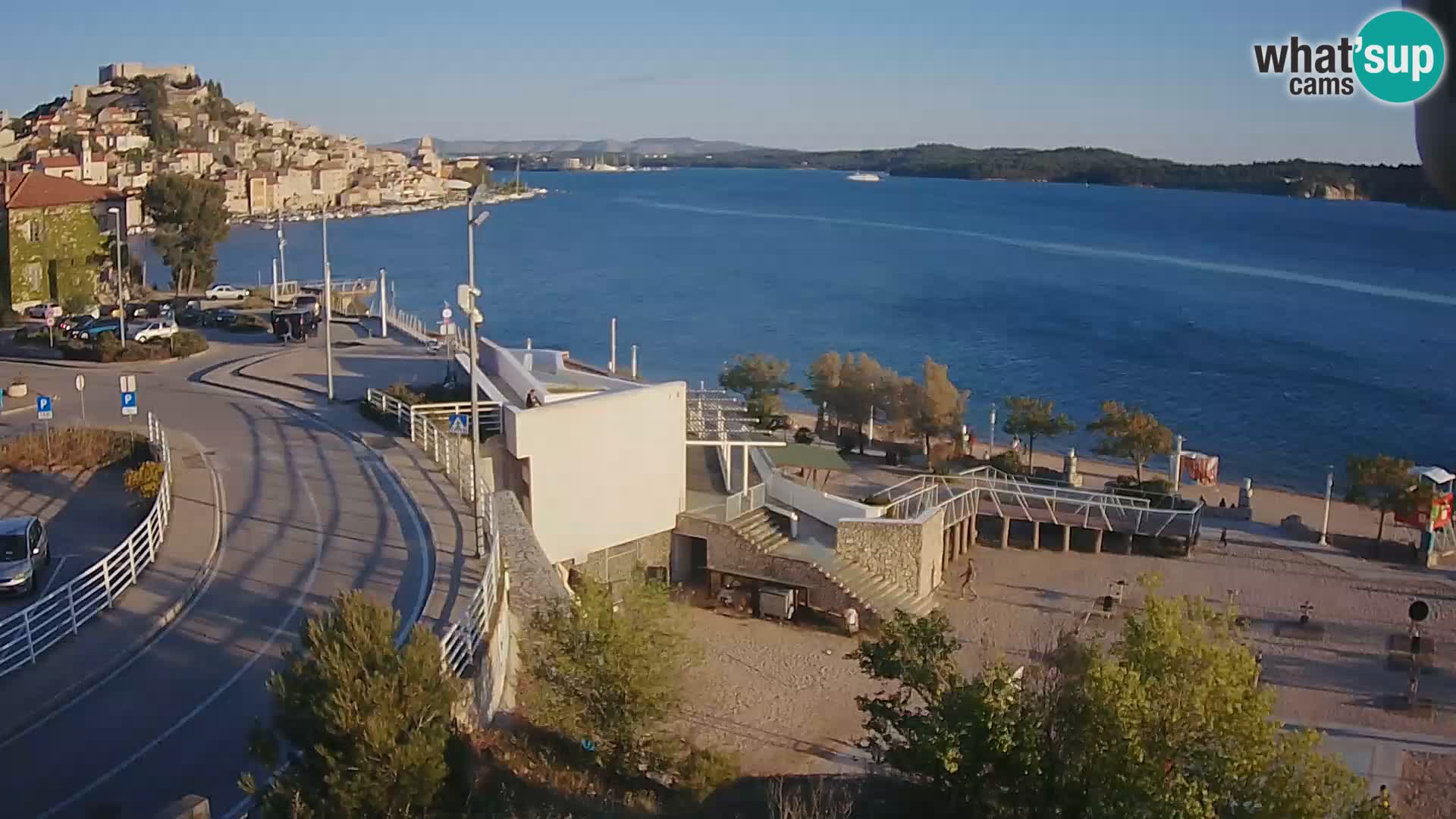 Livecam Sibenico spiaggia Banj