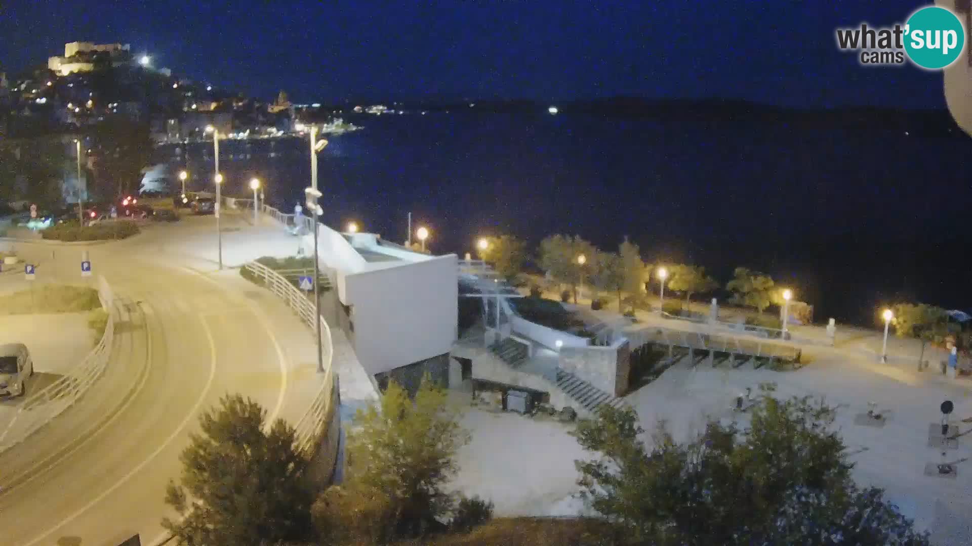 Kamera v živo Šibenik plaža Banj