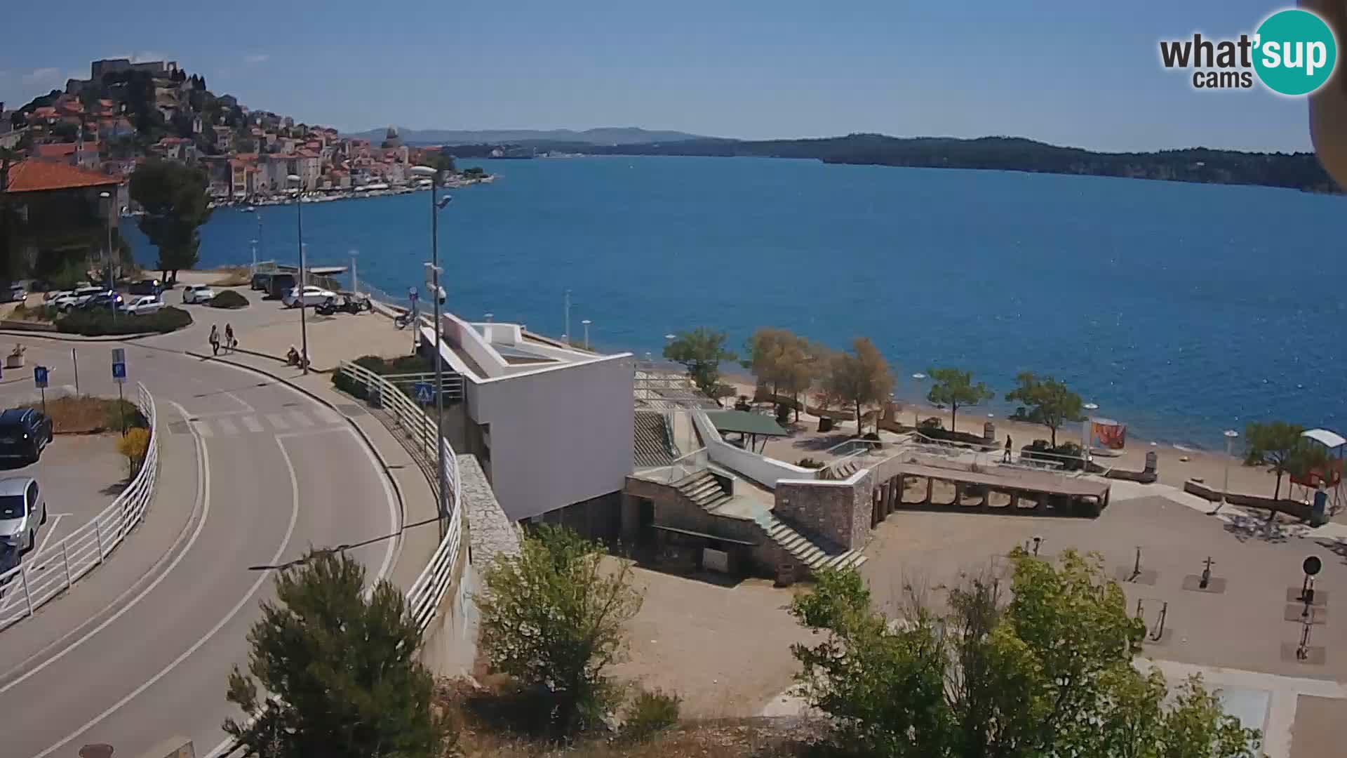 Webcam Šibenik Strand Banj