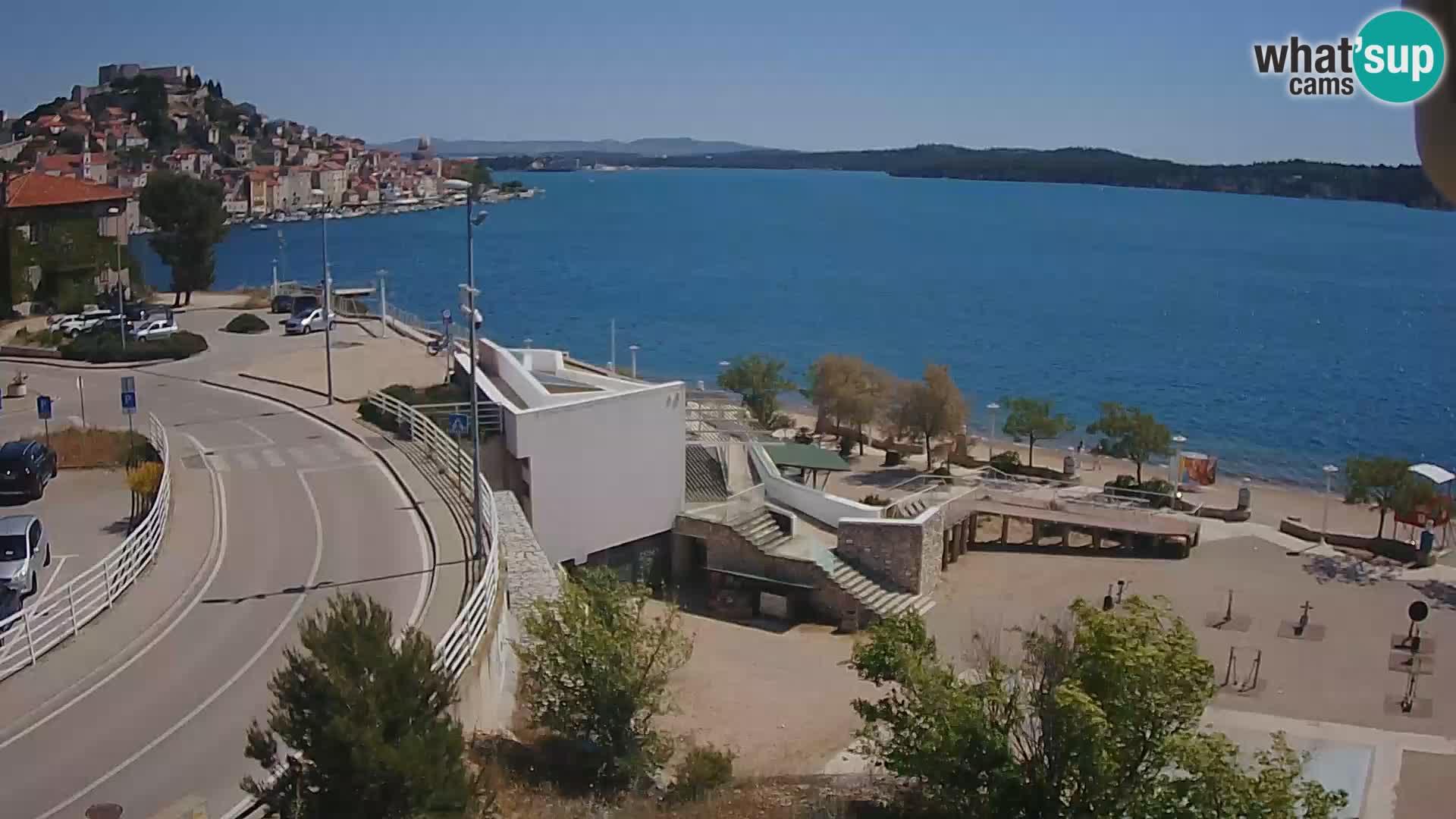 Kamera v živo Šibenik plaža Banj