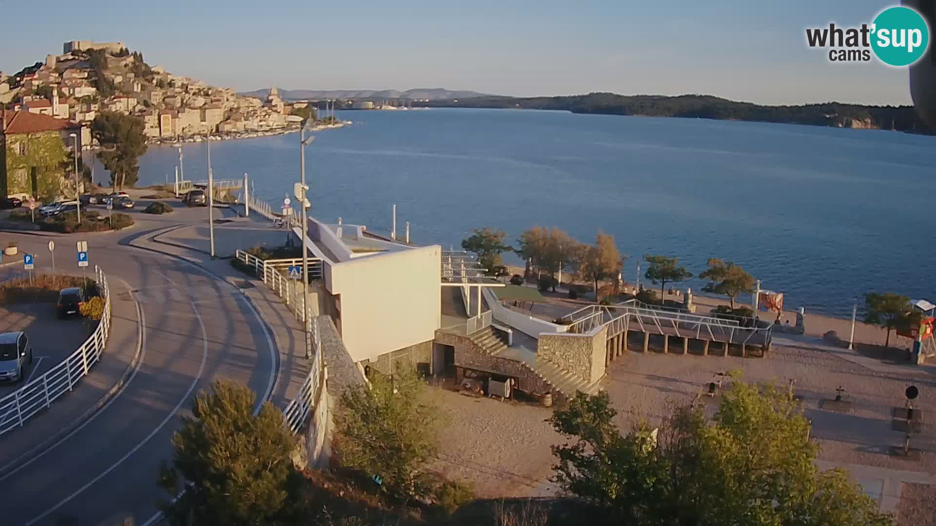 Webcam Šibenik Strand Banj
