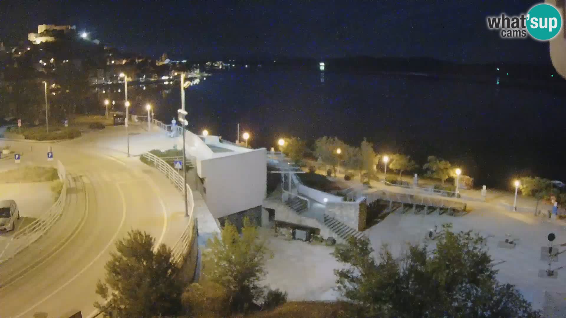 Web kamera Šibenik plaža Banj