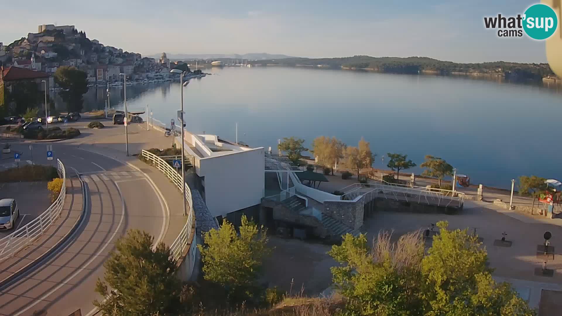 Šibenik webcam Beach Banj
