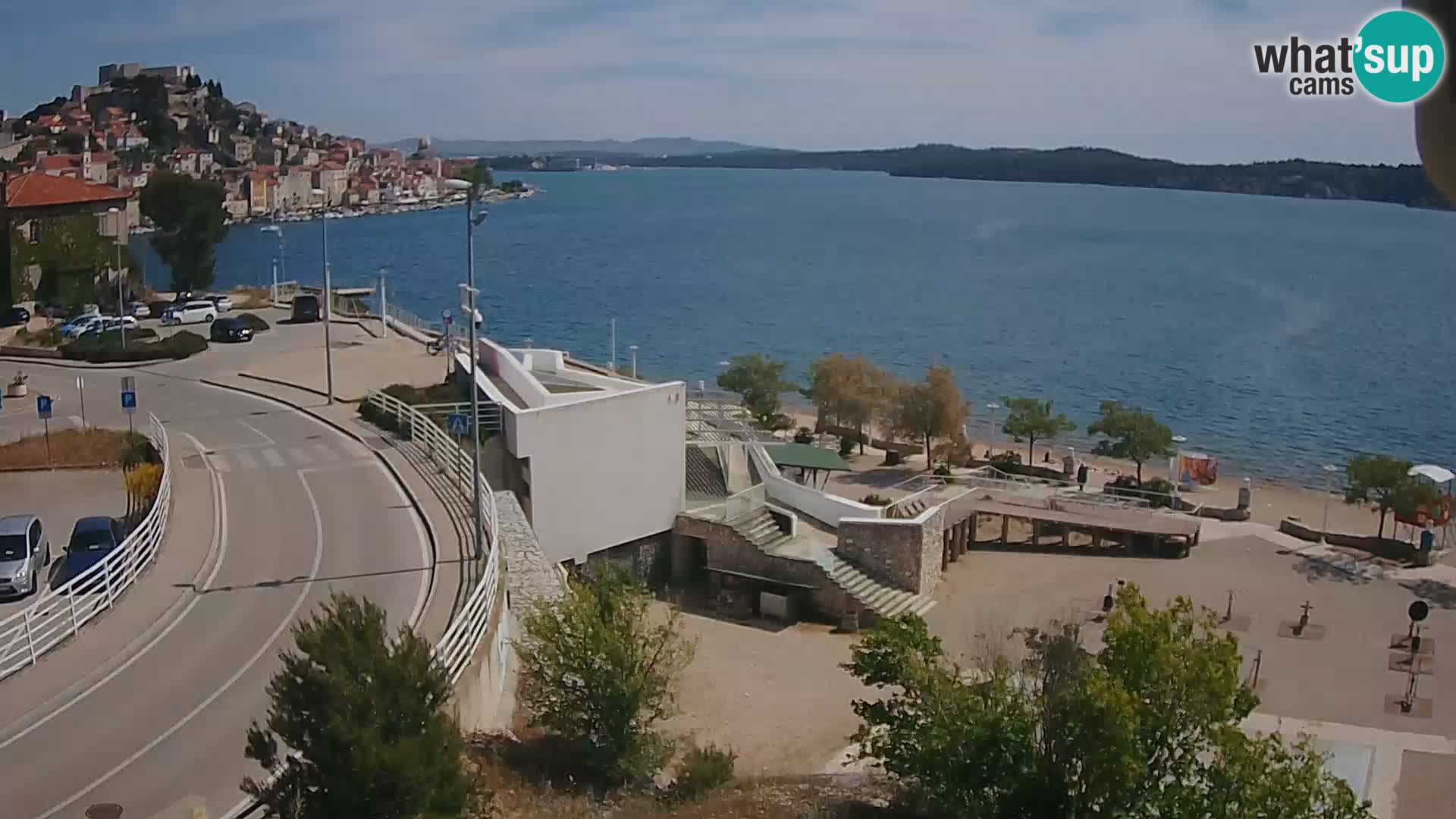 Live Cam Šibenik plage Banj