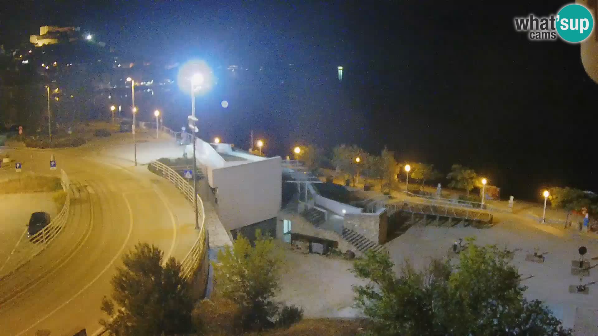 Šibenik webcam Beach Banj