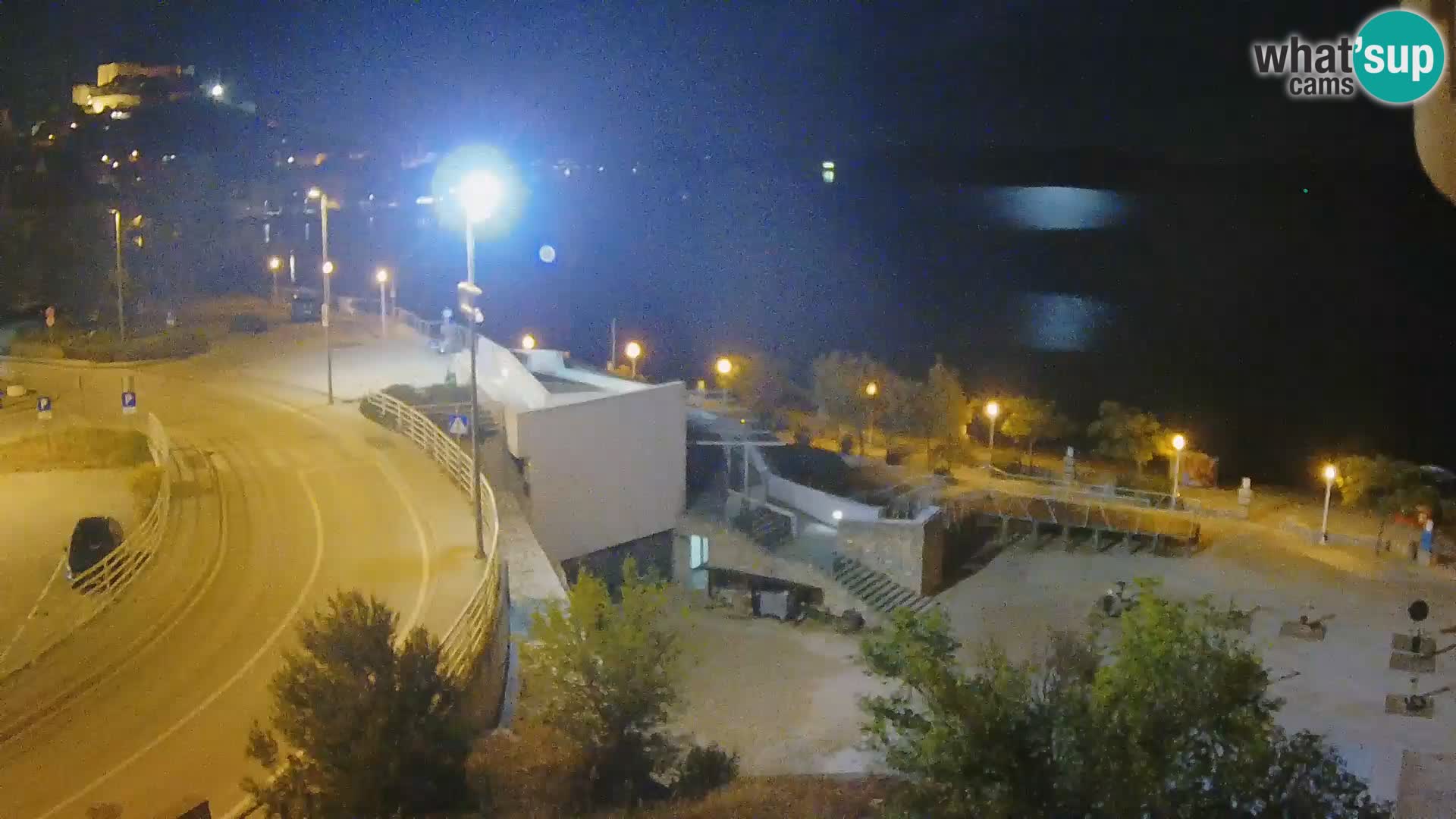 Šibenik webcam Beach Banj