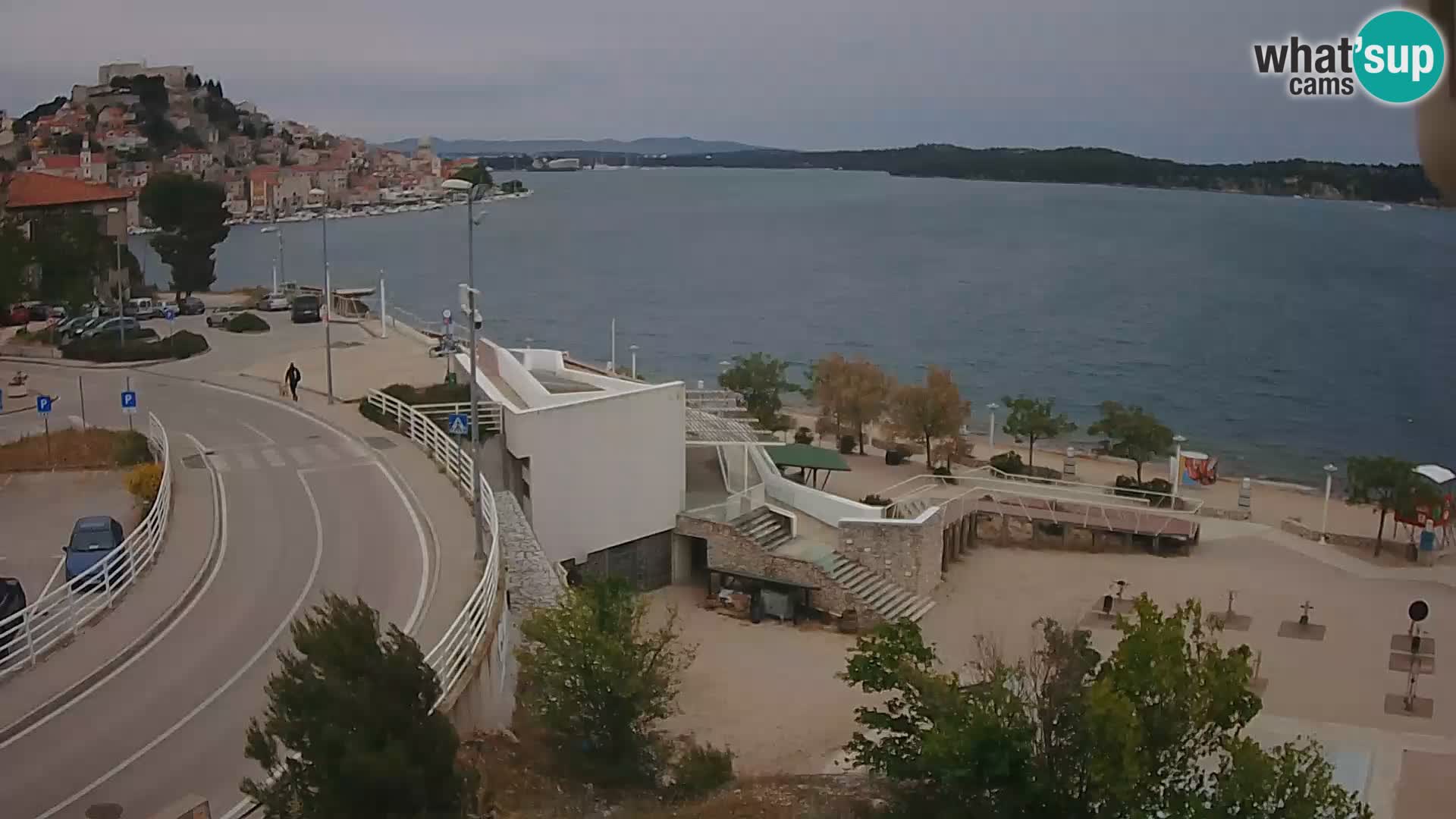Web kamera Šibenik plaža Banj