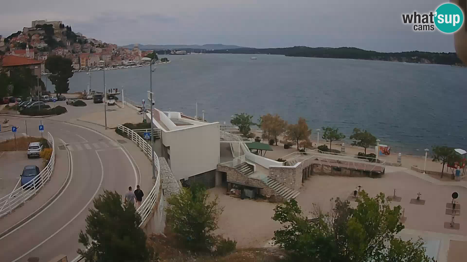 Šibenik webcam Beach Banj